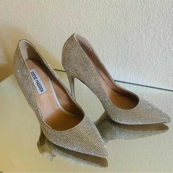 Steve Madden Rhinestones Heels - Picture 4 of 11